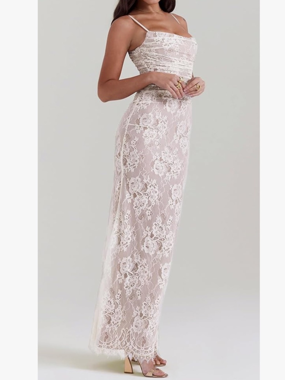 Mix and Match Lace Wedding Dress
